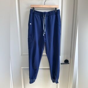 Figs Women’s High Waisted Joggers in Navy - Size Medium